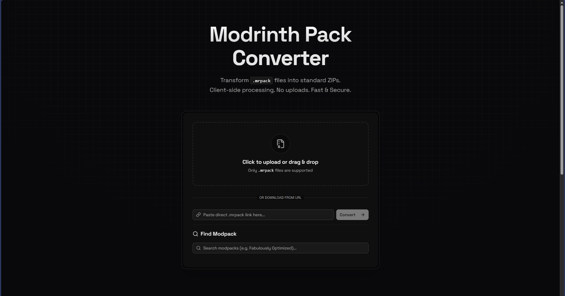 MrPack Converter